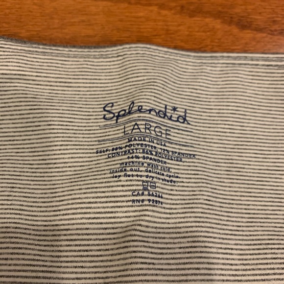 NWT Splendid High-Waisted Heather-Block Leggings - Picture 5 of 5